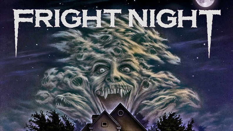 Fright Night Movie POSTER Horror Comedy Cult Classic 1985 