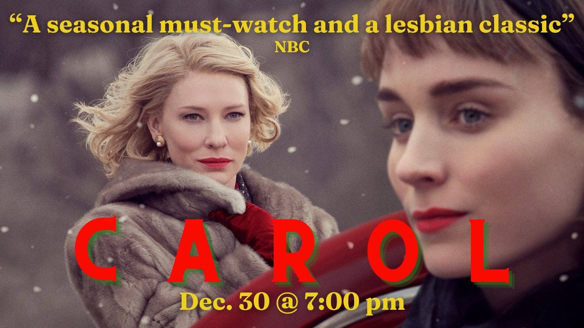 CAROL (2015) – ARKADIN CINEMA & BAR