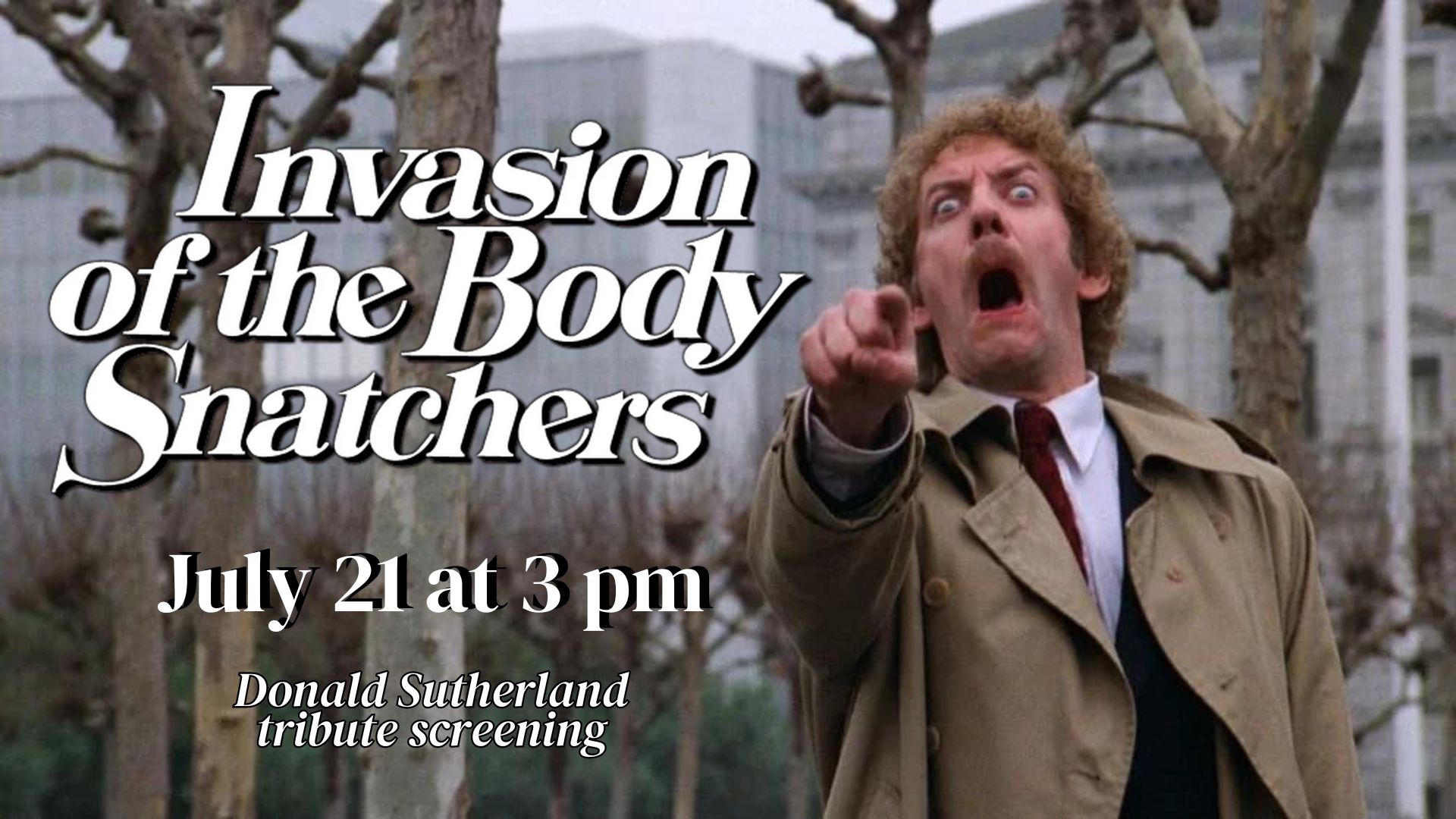 donald sutherland body snatchers